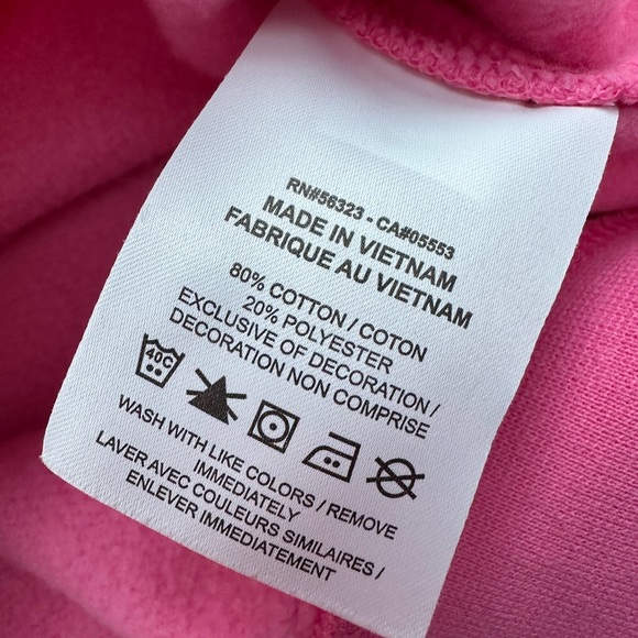 Nike Pink Sportswear Club Sweatshirt - Picture 9 of 9